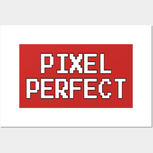 Pixel Perfect Posters and Art